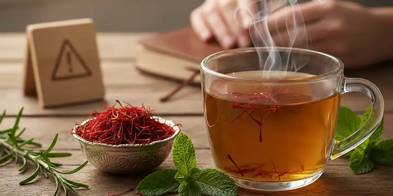 چه کسانی نباید چای زعفران بخورند