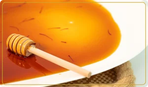 خواص زعفران و عسل