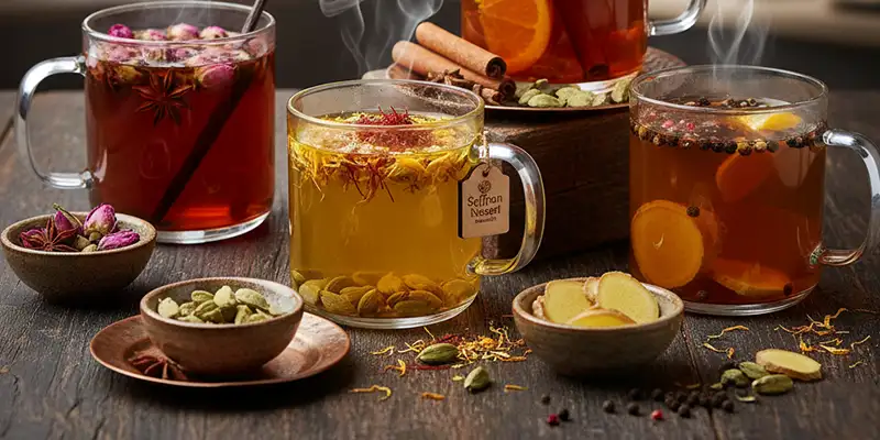 داخل چای چه بریزیم