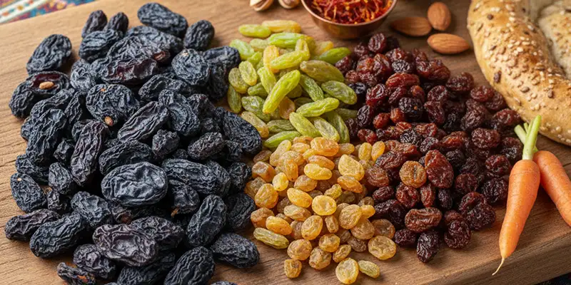 فرق مویز با کشمش چیست