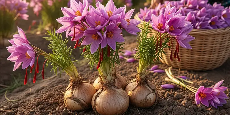 پیاز زعفران در سال چند بار گل می دهد