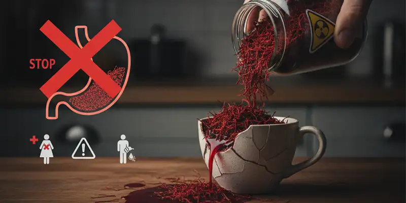 زعفران برای معده خوبه