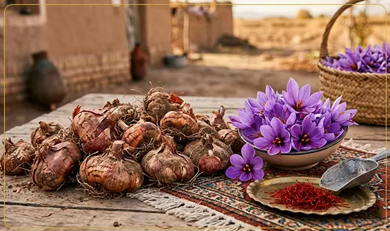 پیاز زعفران چیست