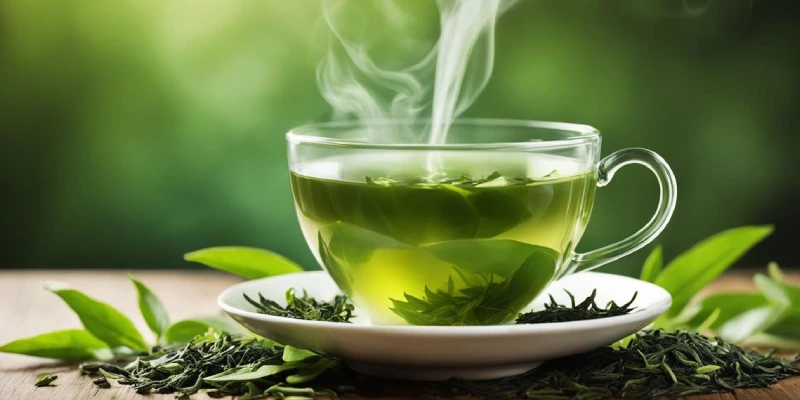 دمنوش چای سبز