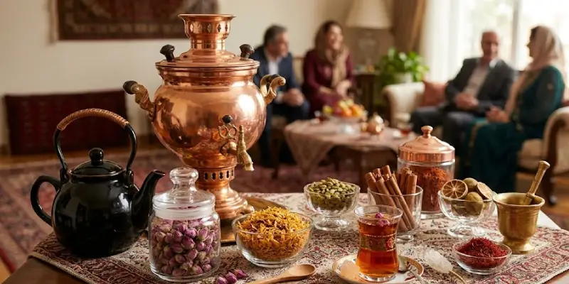 طعم دهنده های مجلسی برای چای
