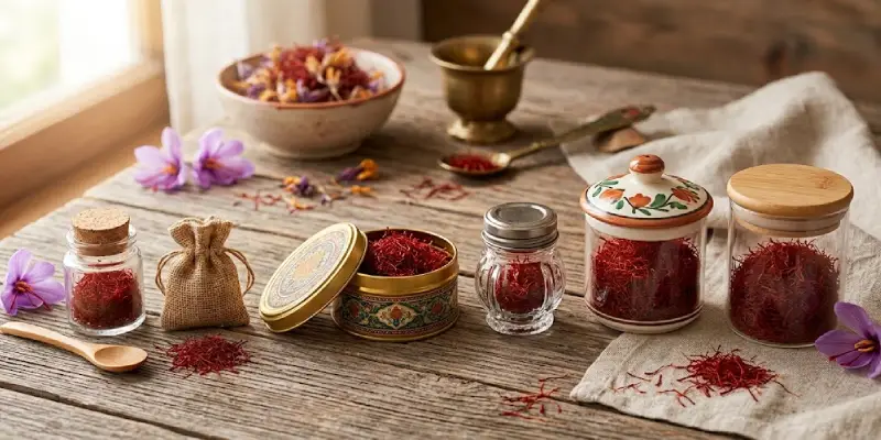 راهنمای خرید زعفران بر اساس وزن و بسته‌ بندی